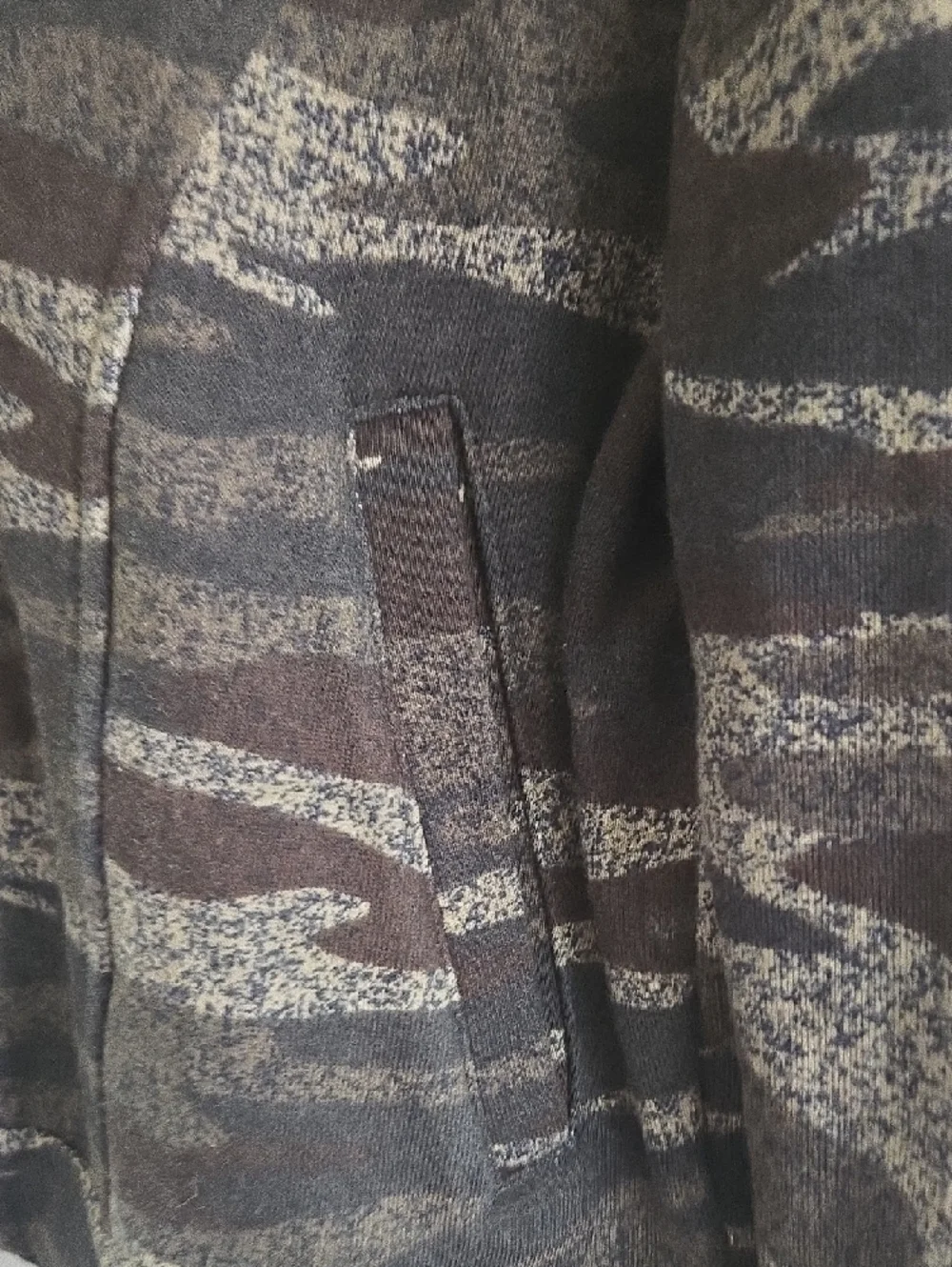 LuLaRoe Black & Gray Camo Moto Jacket - Picture 6 of 11